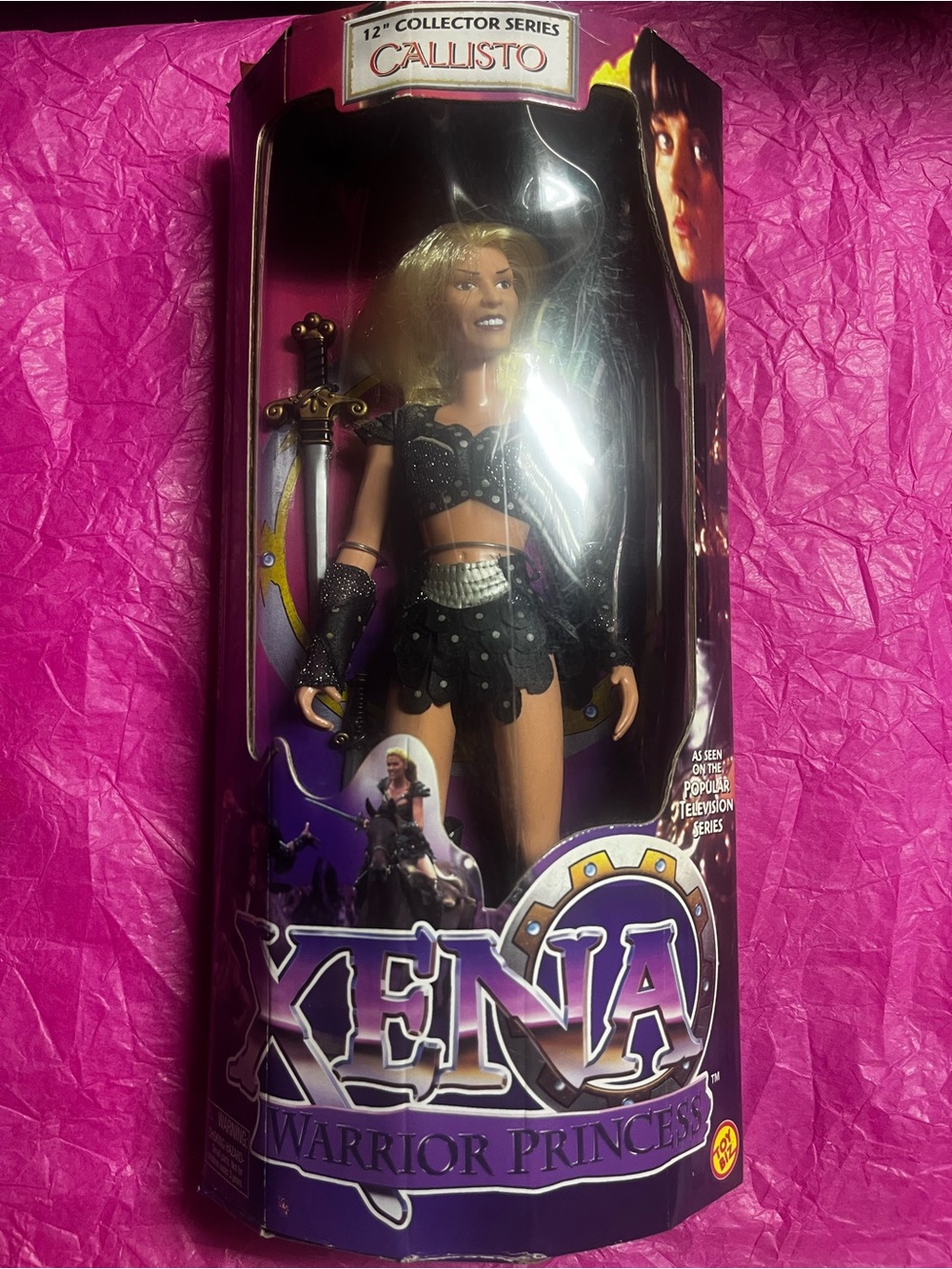 Vintage 1999 Toy Biz Xena Warrior Princess Callisto 12 Inch Doll NIB/NRFB